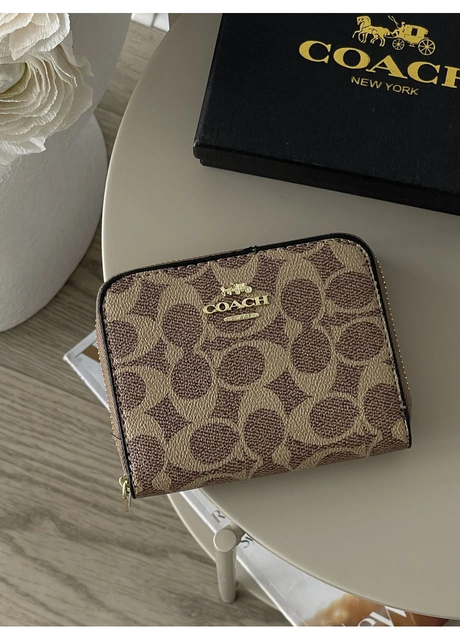 Гаманець жіночий бежевий міні No Brand (383982081)