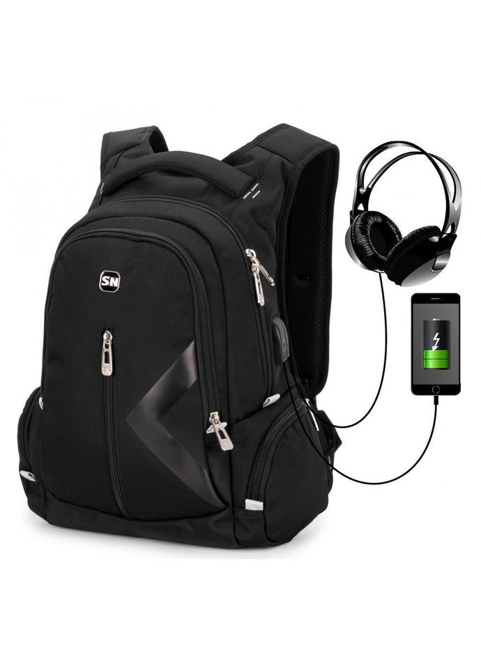 Школьный рюкзак Водонепроницаемый С анатомической спинкой Мужской 30х16х42 см 20 л (05320846) SkyName (361305842)