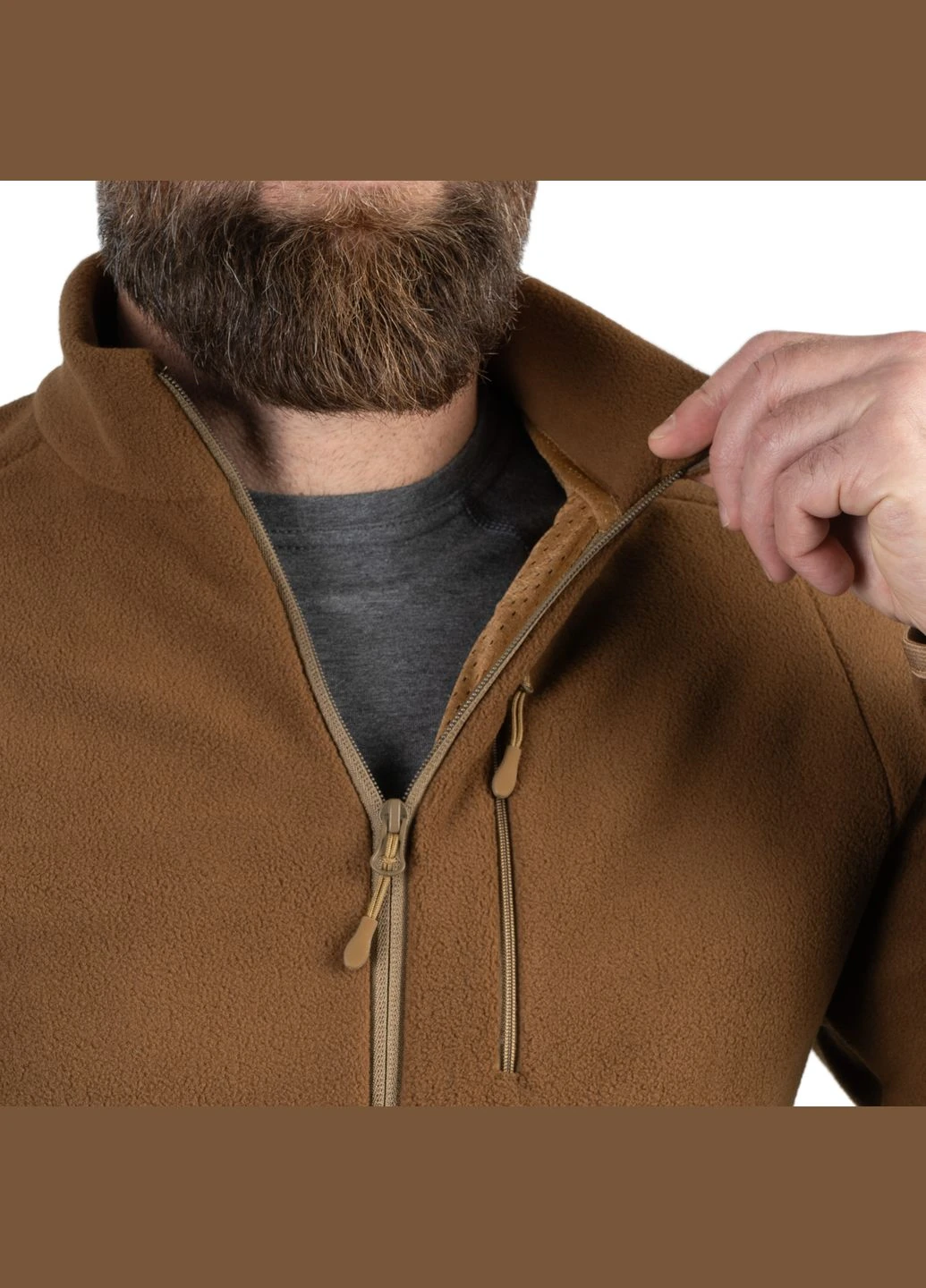 Куртка флисовая полевая NOMAD MK2 Coyote Brown P1G (326512449)