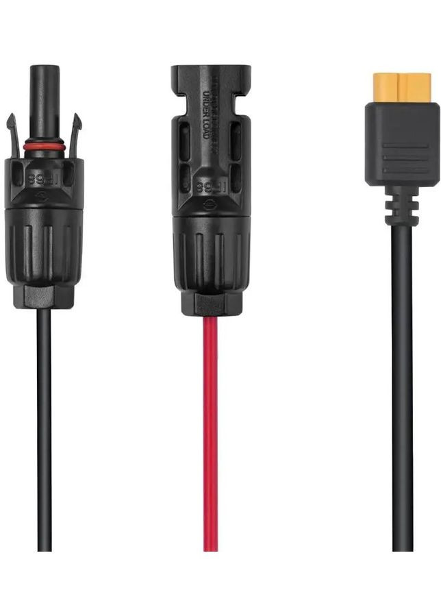 Кабель MC4 to XT60 Solar Cable 2.5m EcoFlow (366289081)