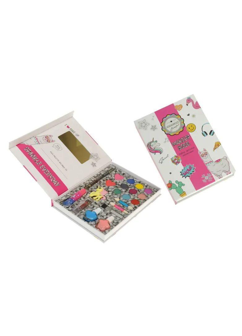 Набір косметики дитячий 20 в 1 у косметичці для творчості IG2917 4+ в асортименті YG Toys Дів2917 (370654009)