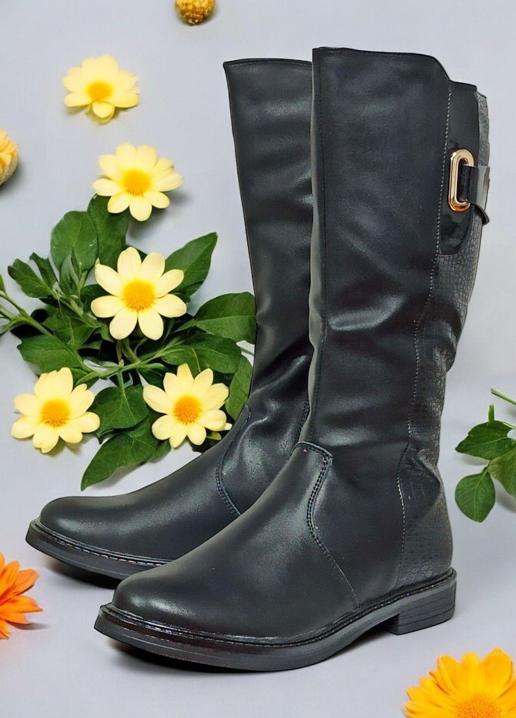 Чоботи осінні демісезонні для дівчинки утеплені Казка 6056 Сказка (304538129)