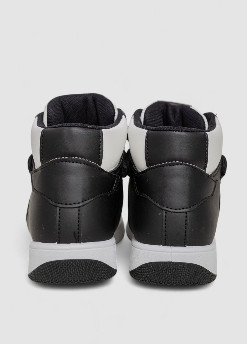 Кросівки жіночі,, 243R721 Fashion чорно-білі (364849016)