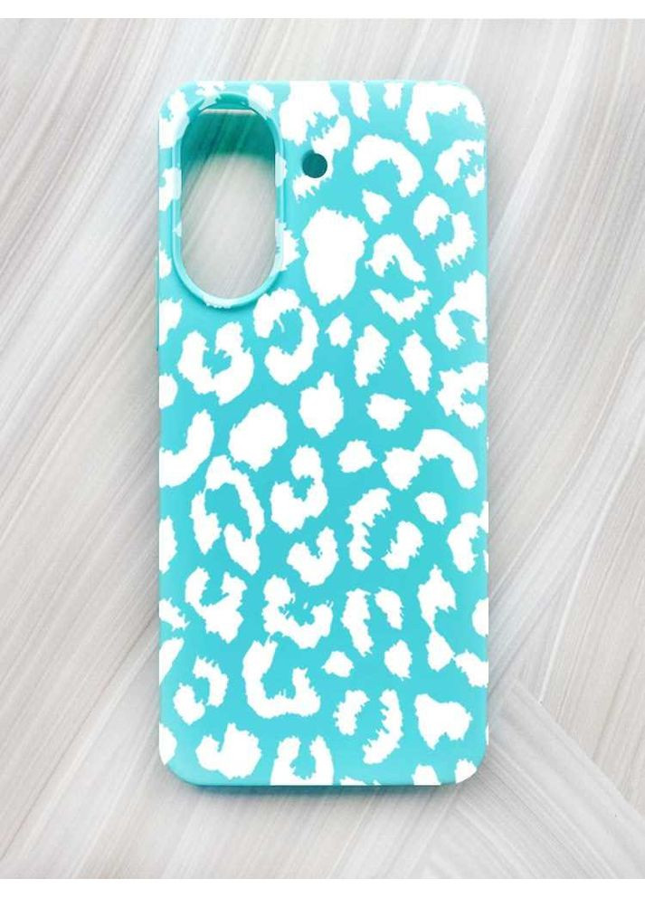 Матовый чехол на Xiaomi Redmi 13C / Poco C65 Леопардовый принт Белый (принт 375) Creative (355406357)