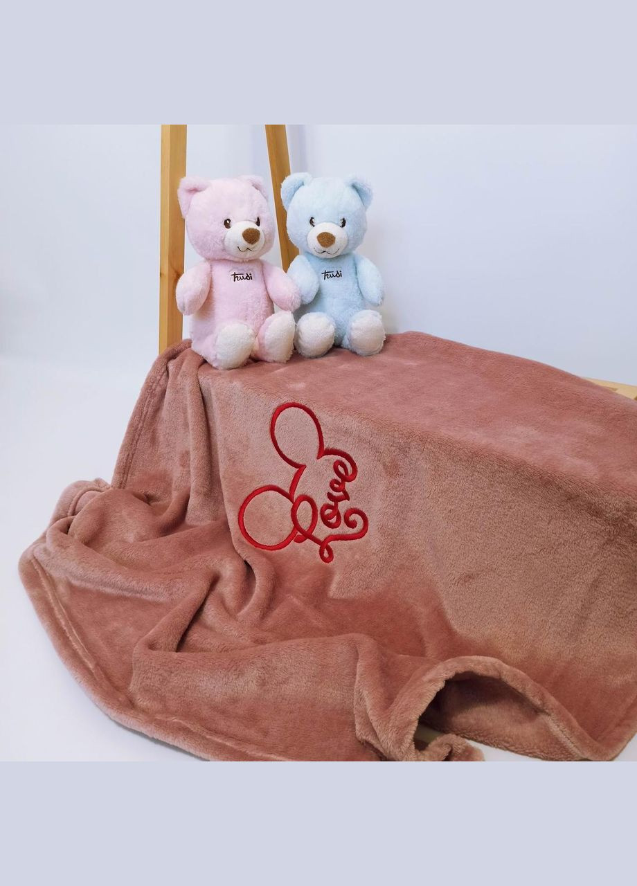 Плед детский с вышивкой Mickey велсофт 95x85 см Penetka (323210871)