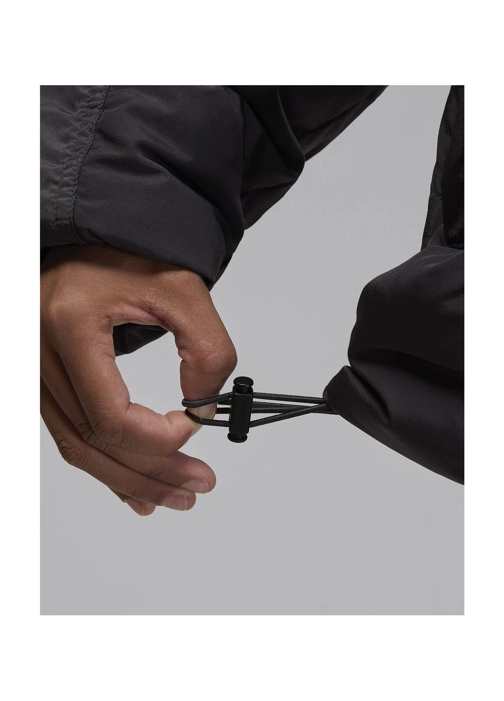 Чорна куртка унісекс down jacket black Air Jordan