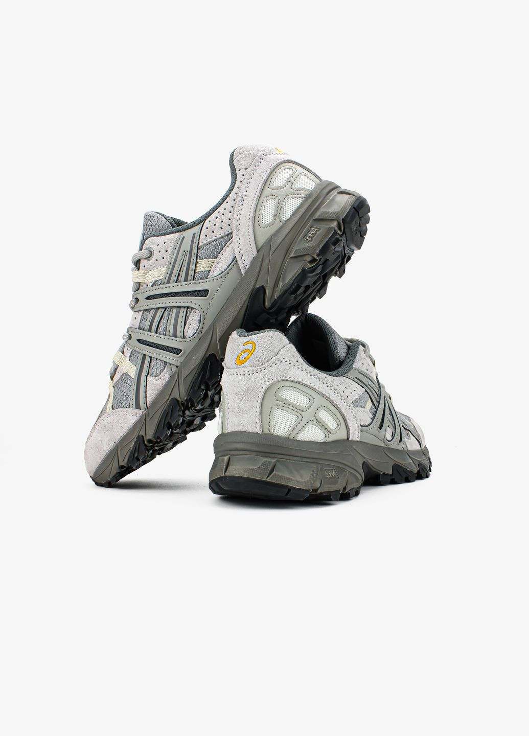 Сірі Осінні кросівки чоловічі і жіночі asics gel-sonoma 15-50 gray | асікс гель-сонома 15-50 сірі No Brand