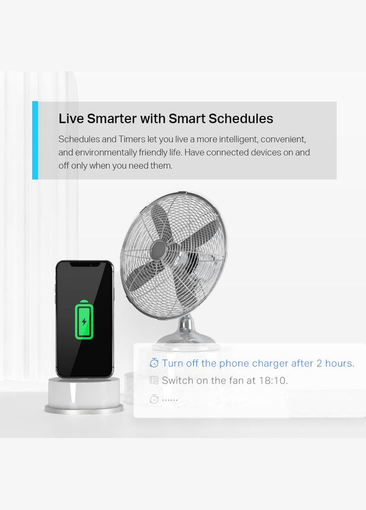 Смарт-розетка Tapo P115 N300 16A з функцією моніторингу використаної енергії TP-Link (316466012)