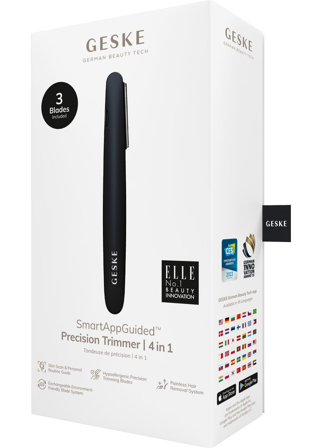 Тример Precision Trimmer 4в1 black GESKE (341525918)