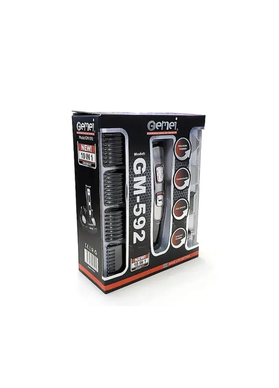 Машинка для стрижки волос GM-592 10 в 1 Gemei (393115825)