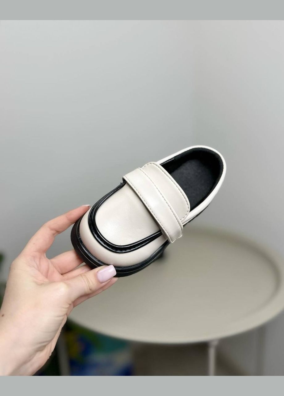 Белые туфли детские классические белые 1278 No Brand