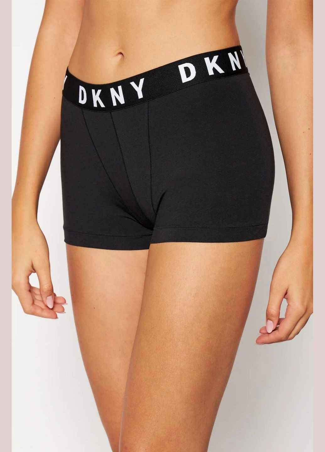 Хлопковые шортики с логотипом DKNY DK4515 black (323134616)