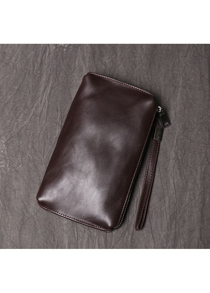Мужской кожаный клатч портмоне для документов и денег натуральная кожа на молнии ProDobro (363259926)