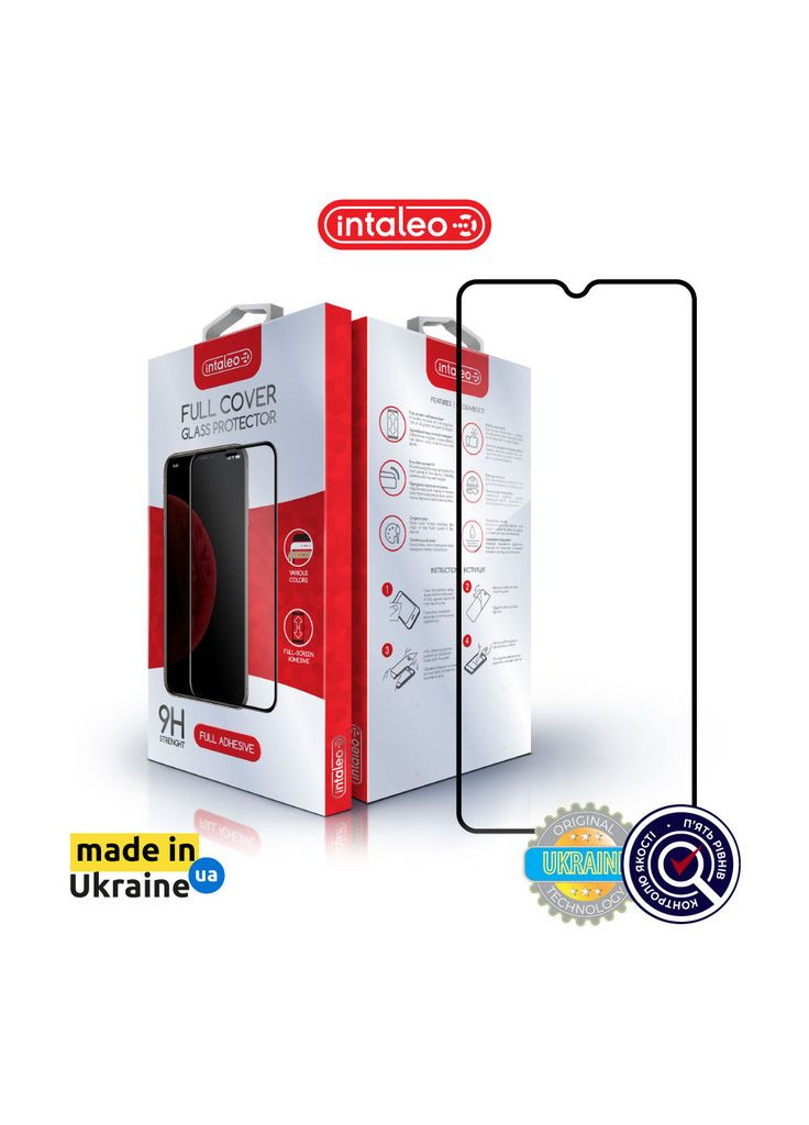 Стекло защитное (m436792) Intaleo Full Glue Xiaomi Redmi 12C (367064743)