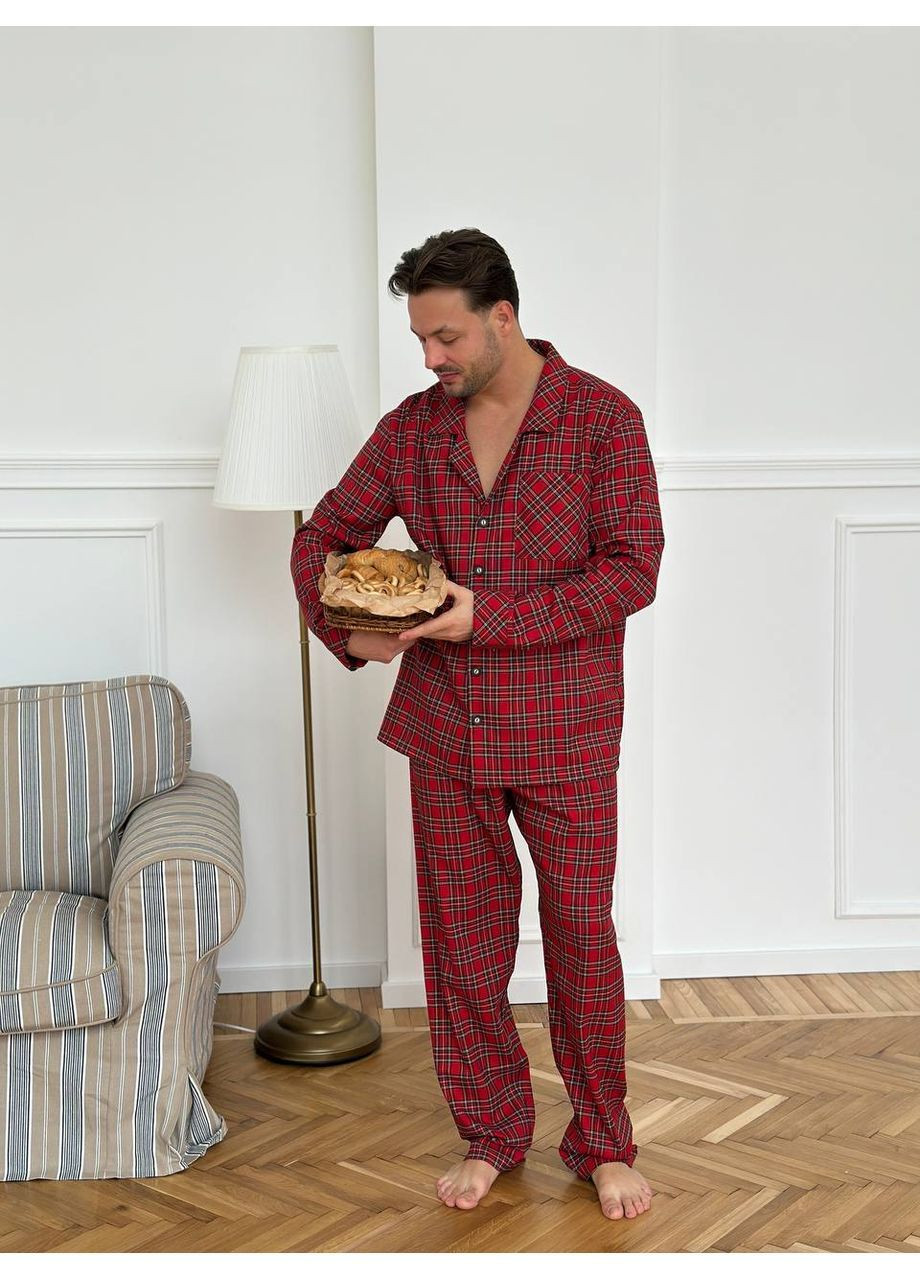 Стильная мужская пижама-костюм Vakko (370213200)