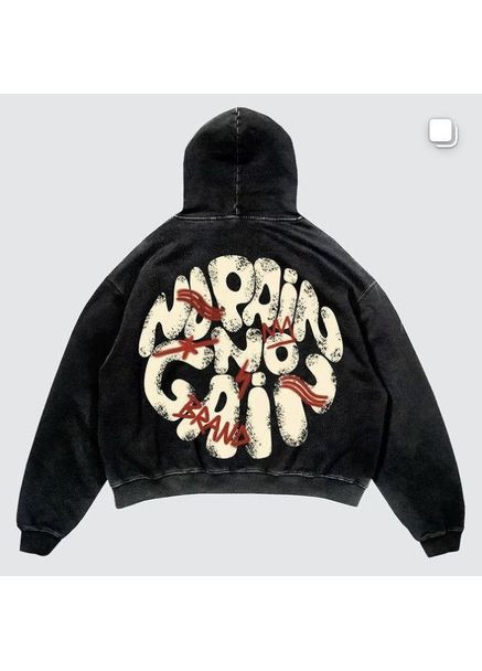 Худі сіра толстовка для підлітка дівчинки 2763324793 розмір см Thrasher (365757069)