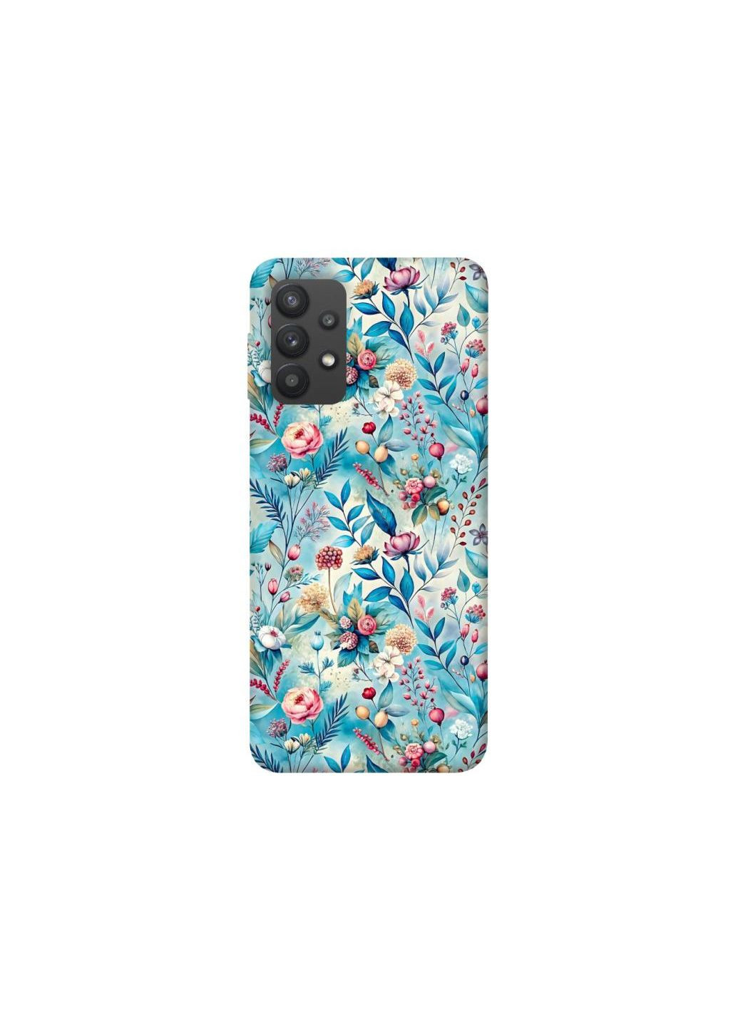 Чехол на Samsung Galaxy A32 (A325F) 4G Floral design ver.5 Frontalka (361333452)