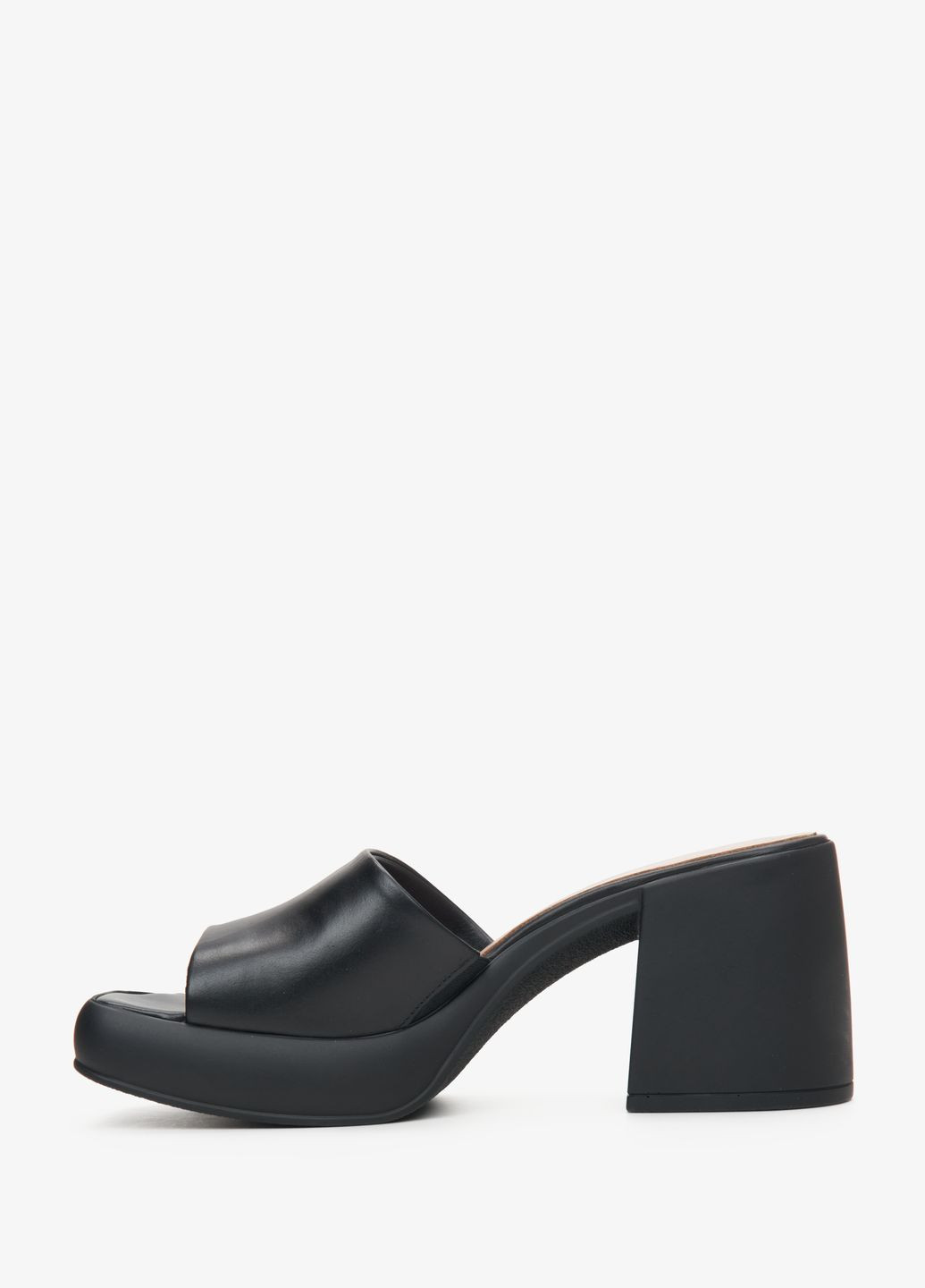 Шльопанці, колір чорний Estro (324030516)