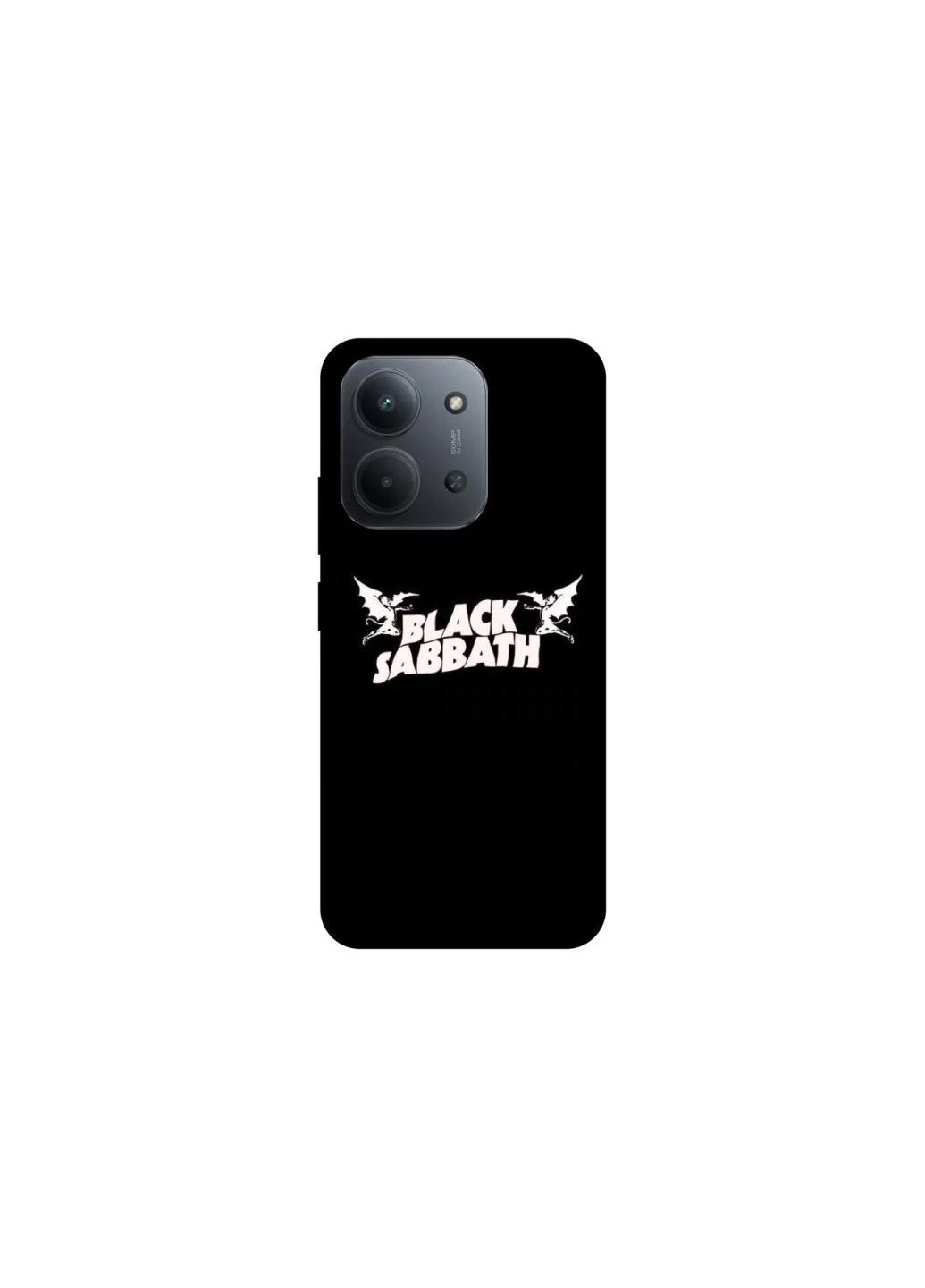 Чохол на Xiaomi Redmi 15C (EU) Black Sabbath logo ver.2 Frontalka (384651084)