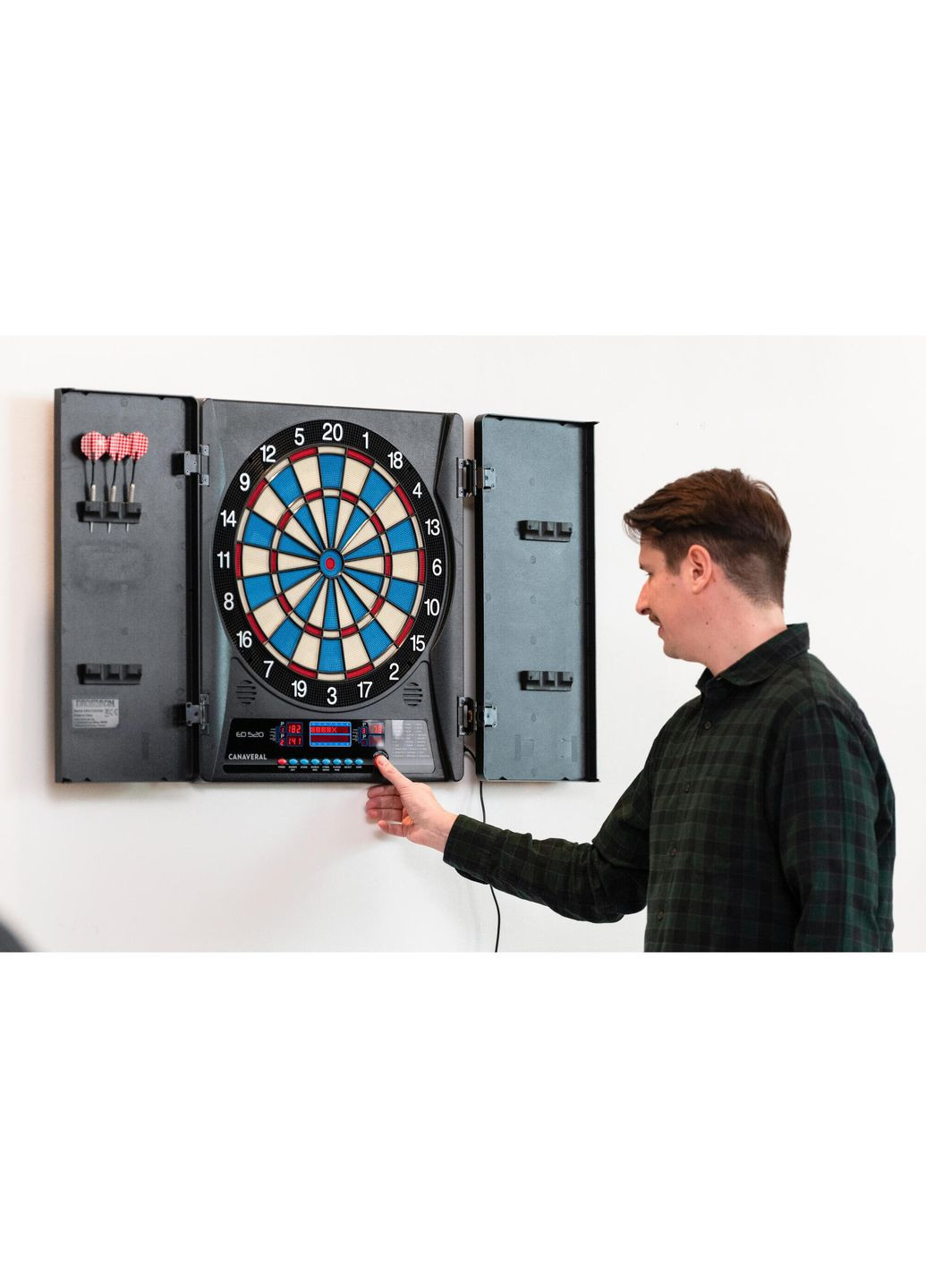 Електронна Мішень для Дартса ED520 з Дротиками 12шт Canaveral (336550033)