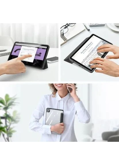 Чехол TPUCristal SlimTPU Spen holder для Samsung Galaxy Tab A9 8.7 X110 X115 No Brand (394038024)