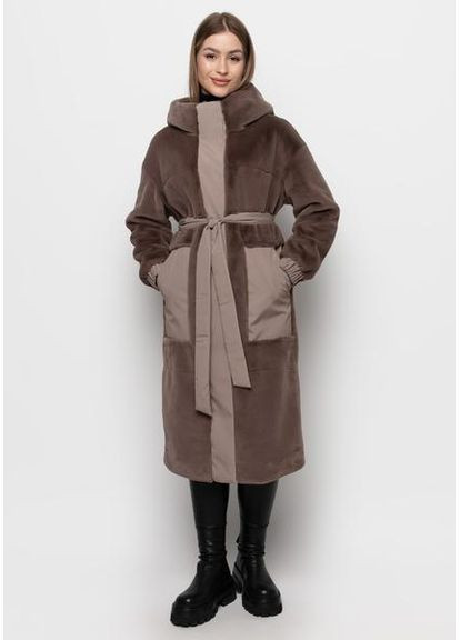 Екошуба 1331M-C Т. беж/ горне ехо SAM Samange (367582310)