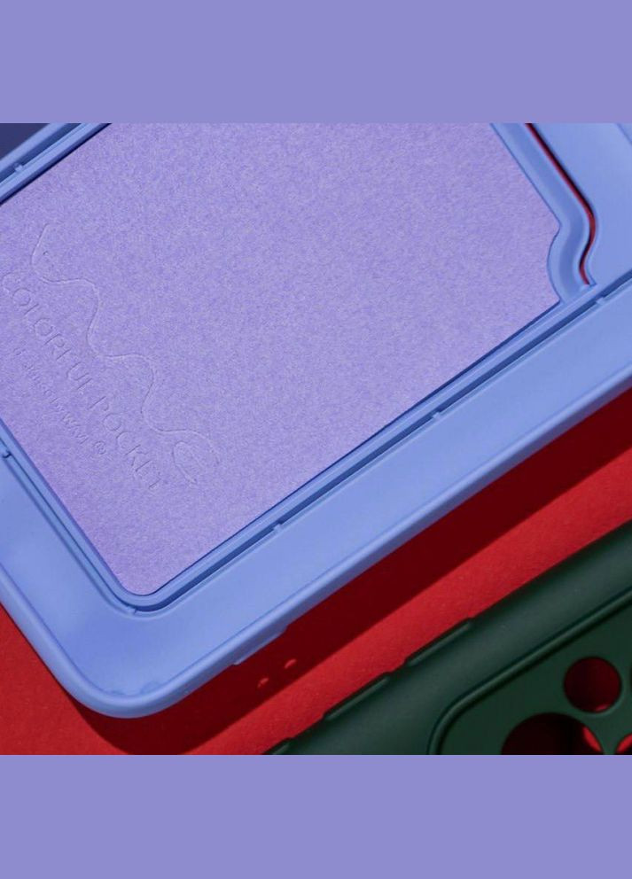 Чехол Colorful Pocket Samsung Galaxy A35 Red Wave (304730824)