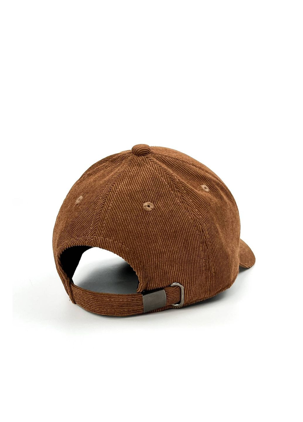 Бейсболка с регулятором мужская вельвет коричневая ФРЕДА 396-838 LuckyLOOK 396-838М (322792236)