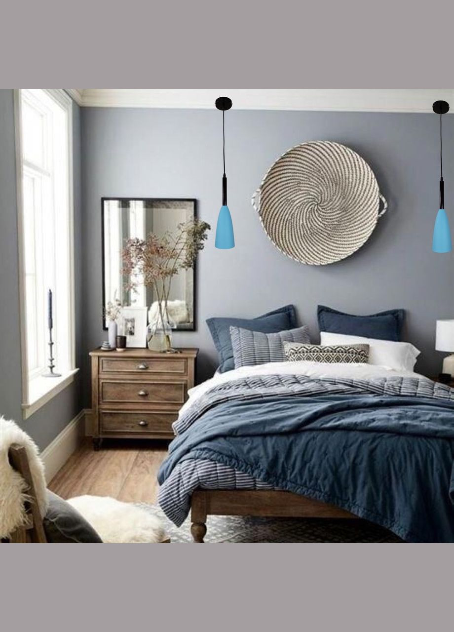 Сучасний підвісний світильник (910-RY635 BLUE) No Brand (370069863)