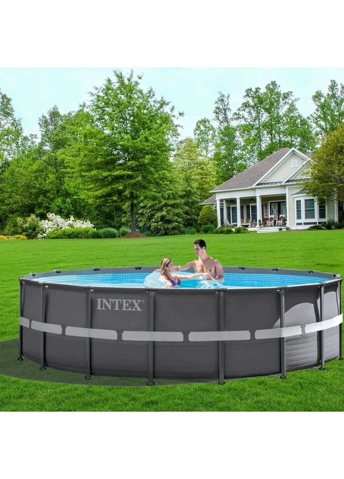 Каркасний басейн ПВХ 488х122 см 19129 л Intex (397869206)