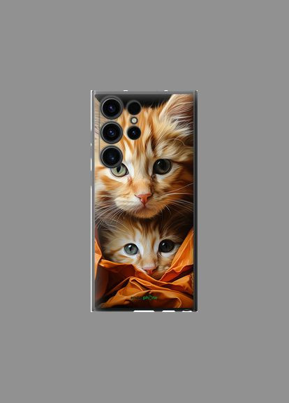 Чохол на Samsung Galaxy S23 Ultra Котики 2 "5664u-2906-2448" Endorphone (372705618)