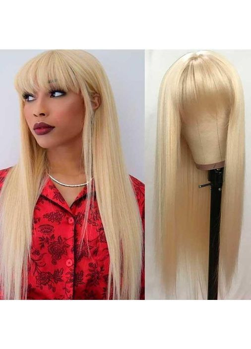 Перука рівна аніме з довгим чубчиком "Барбі" - 70см - Рожева No Brand (367165934)