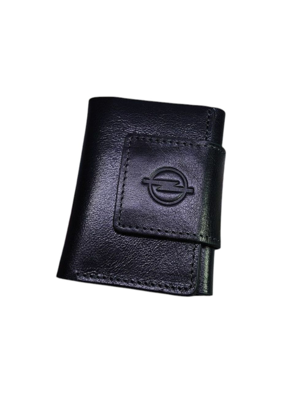 Портмоне с логотипом авто, 100х75х15 мм глянцевая кожа Opel (346497441)