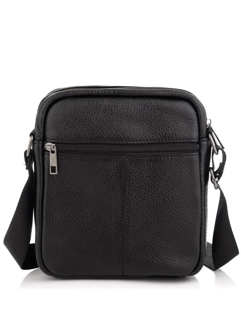 Сумка кожаная мужская черная через плечо IT-73302 Tiding Bag (298566493)
