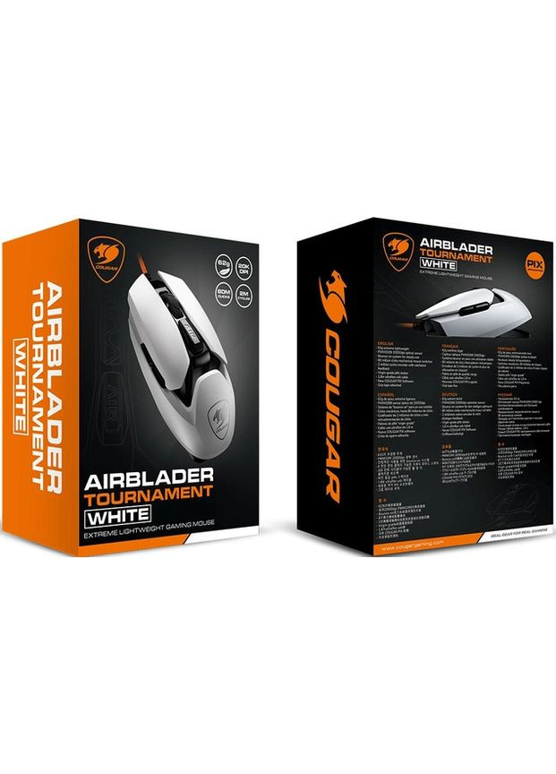 Мышь игровая AirBlader Tournament White Cougar (360425844)