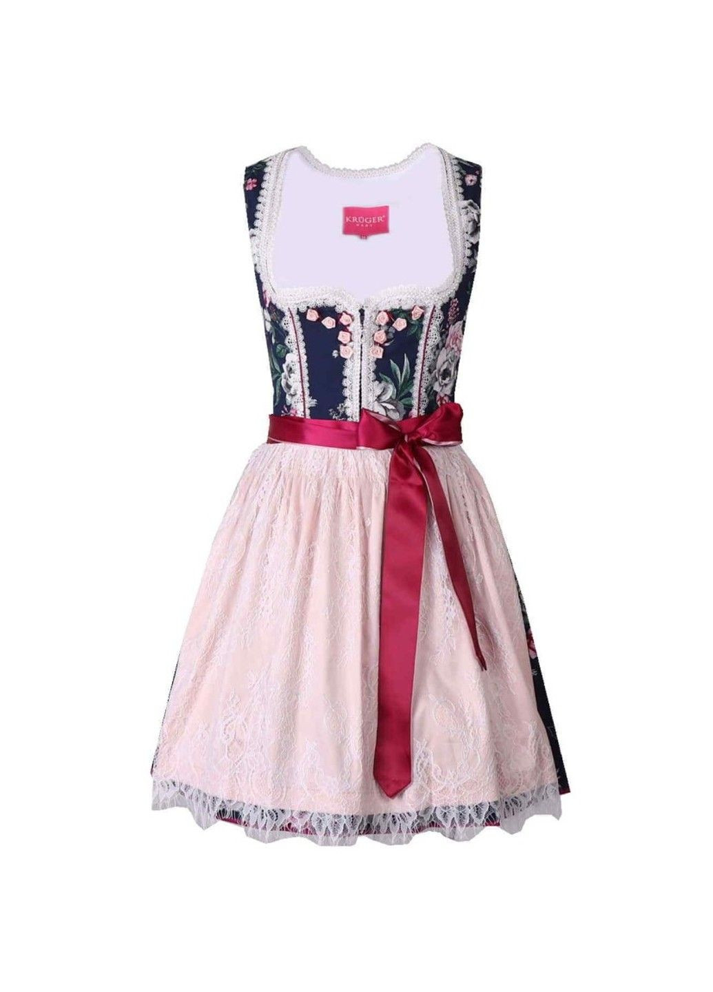 Темно-синее платье dirndl Kruger