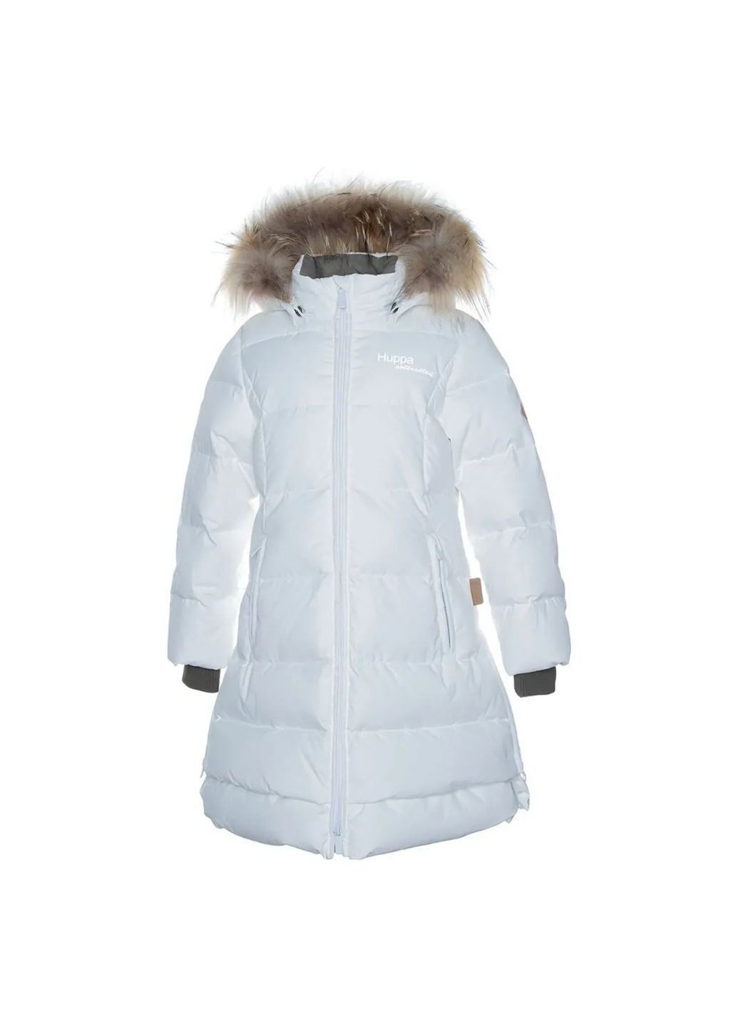 Біла пальто-пуховик parish, р.116, білий () Huppa 12470055-00020-116