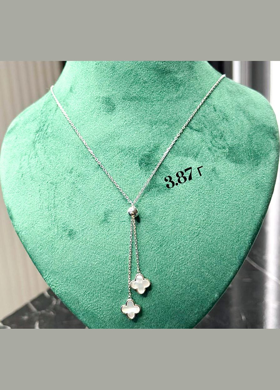 Колье с Перламутром 9381 SE, размер Maxi Silver (341539835)