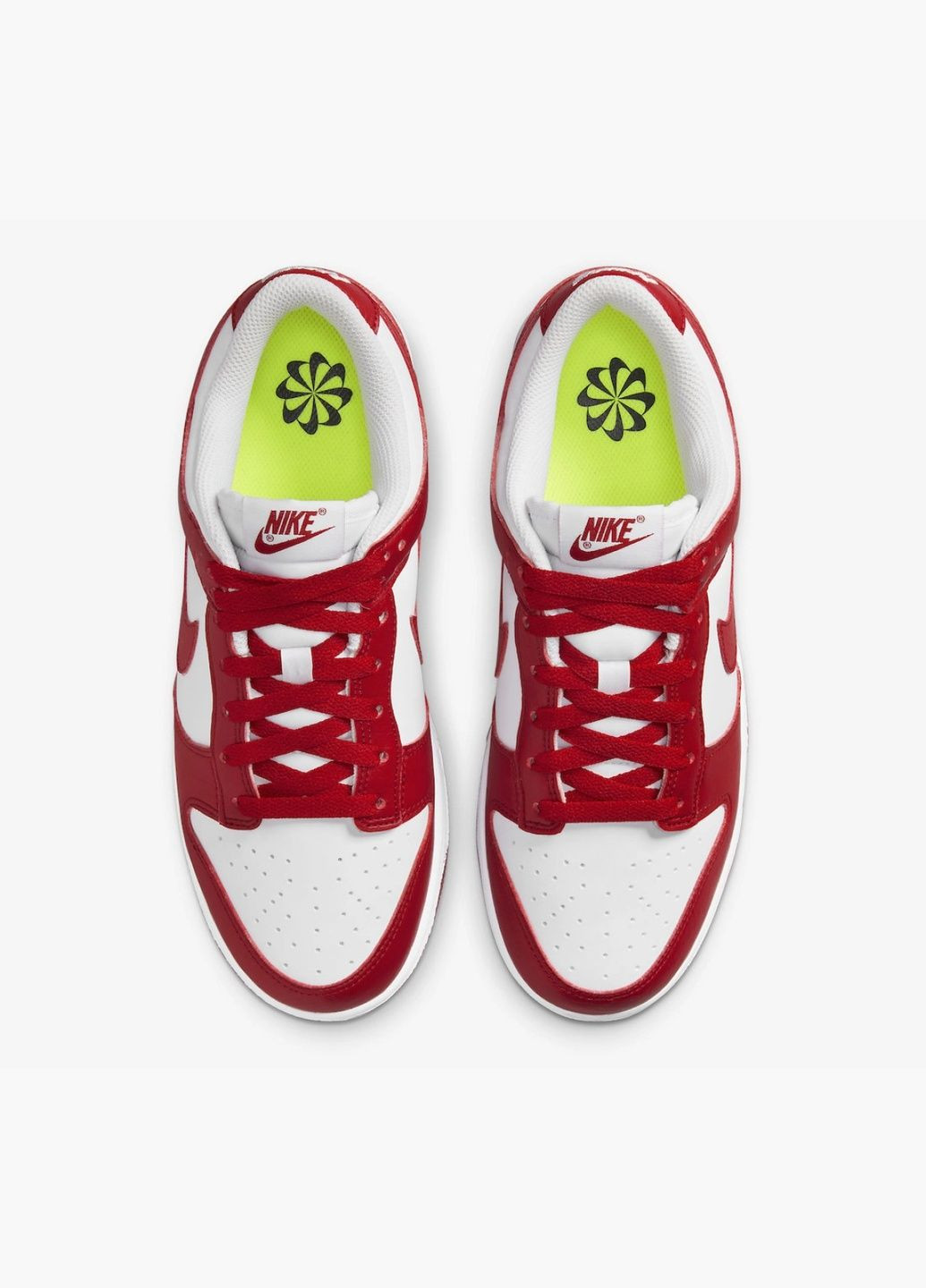 Кросівки жіночі Dunk Low Next Nature Gym Red/White Dn1431-101 Nike червоні (325415292)