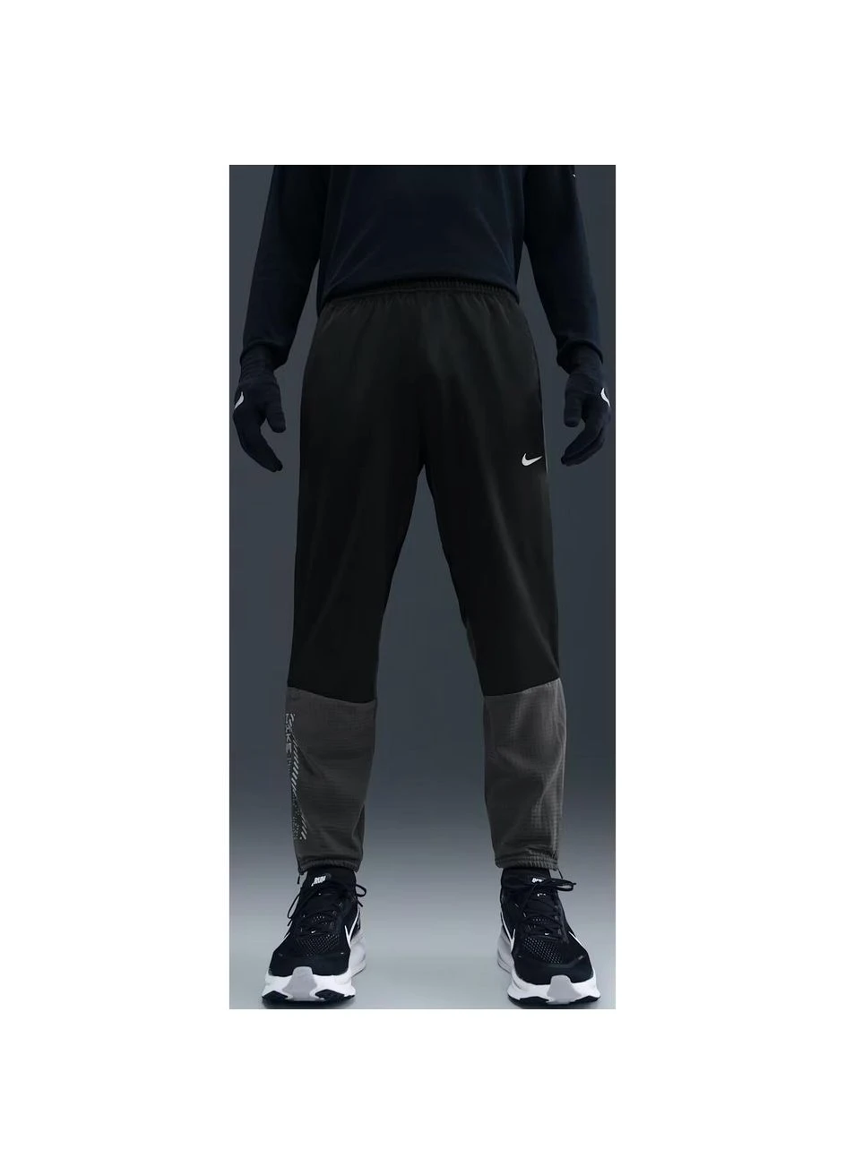 Спортивные штаны для бега черно-темно-серые HV2673-010 Nike CHALLENGER THERMA-FIT WINTERIZED (401821553)