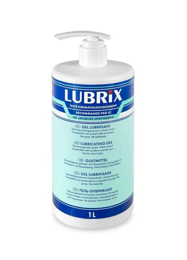 Лубрикант на водной основе (1 л) без парабенов Lubrix (383107406)