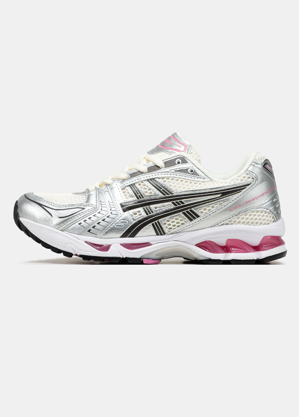 Кроссовки женские Asics Gel-Kayano 14 grey pink | Асикс Гель-Каяно серые розовые No Brand серые всесезоны (315018931)