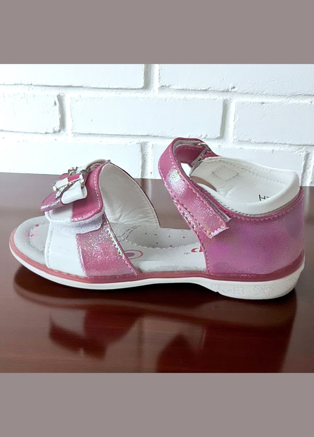 Відкриті босоніжки сандалії на липучках для дівчинки літнє взуття Y-Top Y Top (336147404)