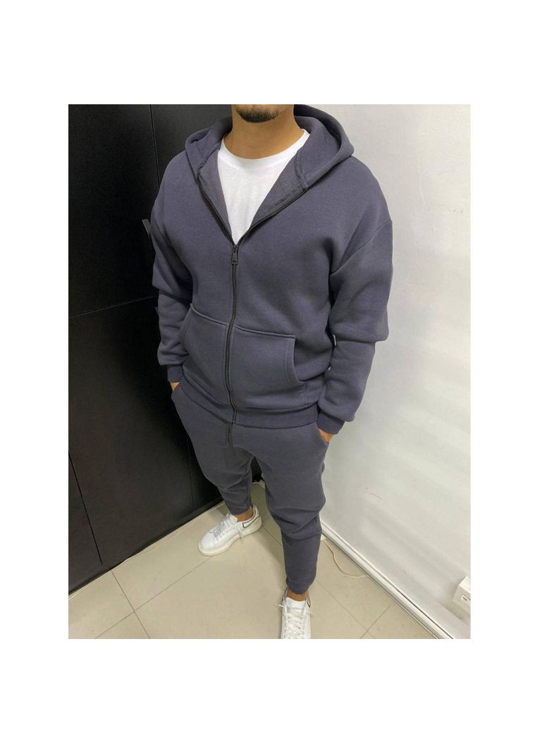 Мужской спортивный костюм на флисе "Active Man" – Размерная сетка в описании. GD/GL Модний простір (364965852)