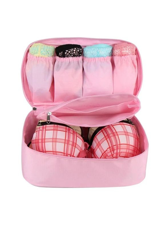 Органайзер для білизни в шафу Monopoly Light Pink органайзер для нижньої білизни бюстгальтерів Рожевий No Brand (322317609)