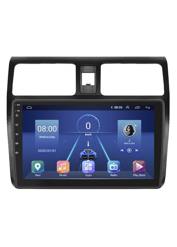 Штатна магнітола для Suzuki Swift III 2004-2011 екран 10" 6/128Gb 4G Wi-Fi GPS Top Сузуки 3 шт. Lesko (336193752)