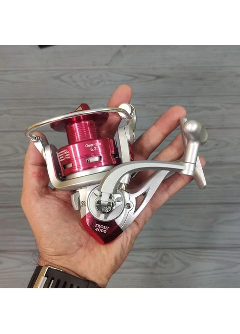 Котушка рибальська 5BB SF23970 з металевої шпулей Sams Fish (391262829)