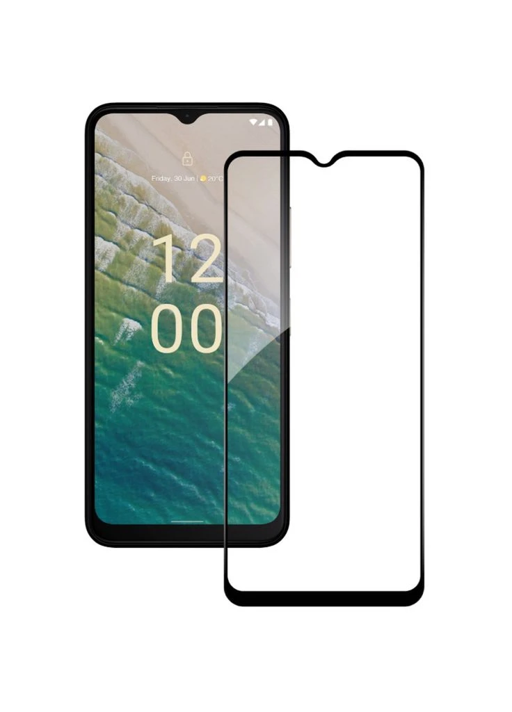 Стекло защитное (m468655) ACCLAB Full Glue Nokia C32 Black (367067709)