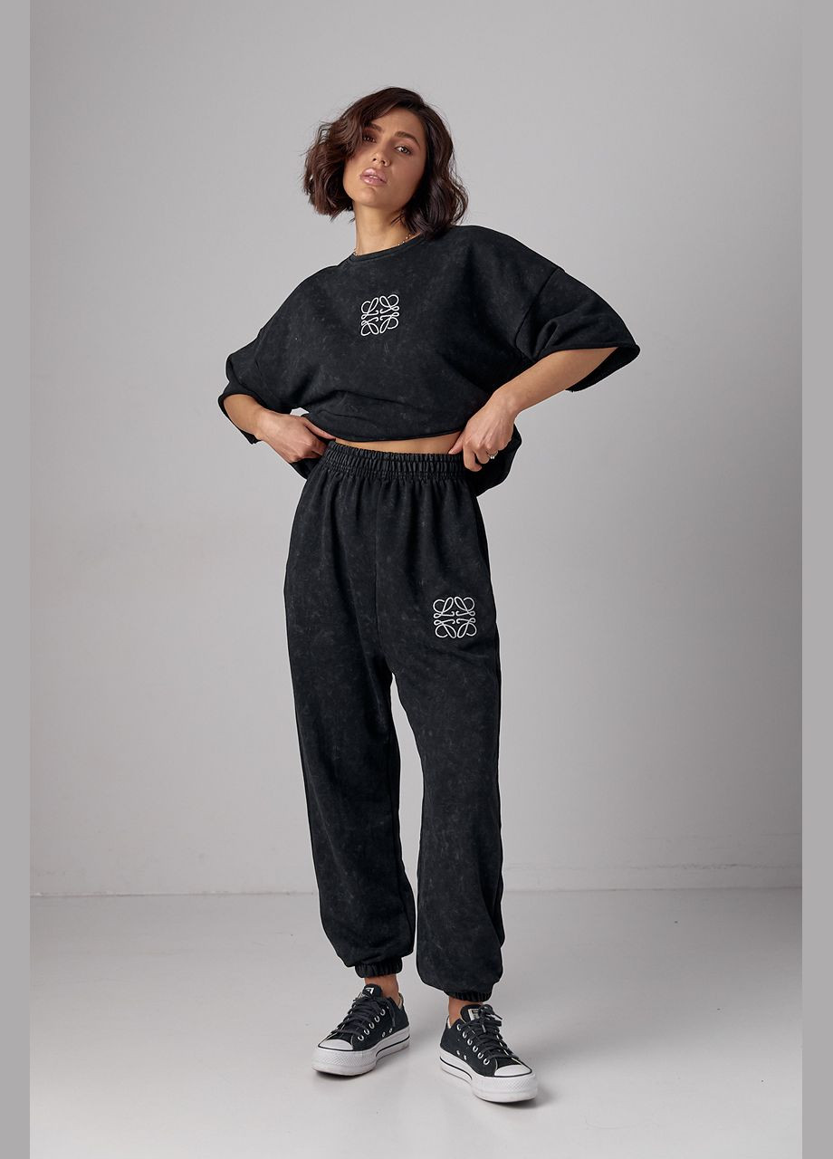 Спортивный костюм тай-дай с вышивкой Lurex (287340240)