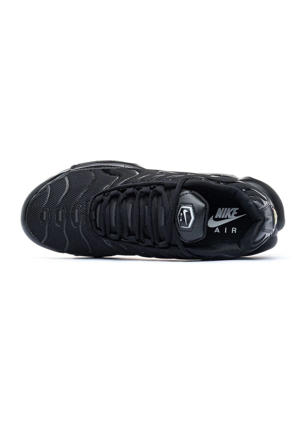 Черные демисезонные кроссовки мужские air max black, вьетнам Nike TN Plus